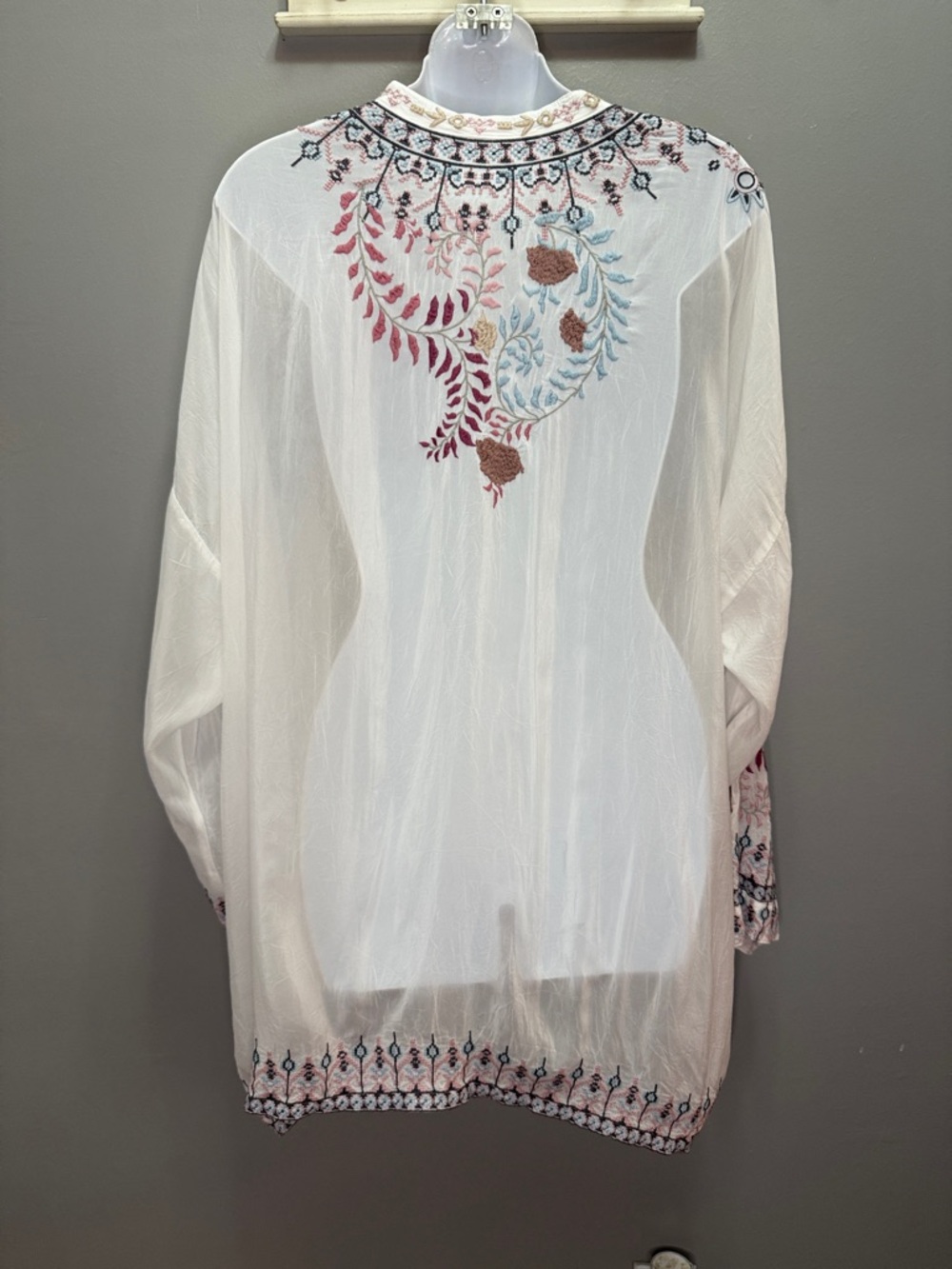 Johnny Was Sundae Embroidered Tunic 2X - Picture 4 of 8
